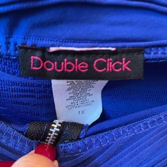 ROYAL BLUE PENCIL SKIRT PLUS SIZE 1X NWT - Picture 5 of 5